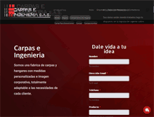 Tablet Screenshot of carpascolombia.com